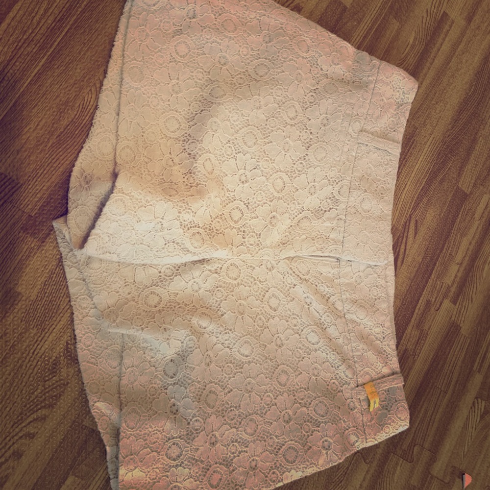 Loft lace shorts